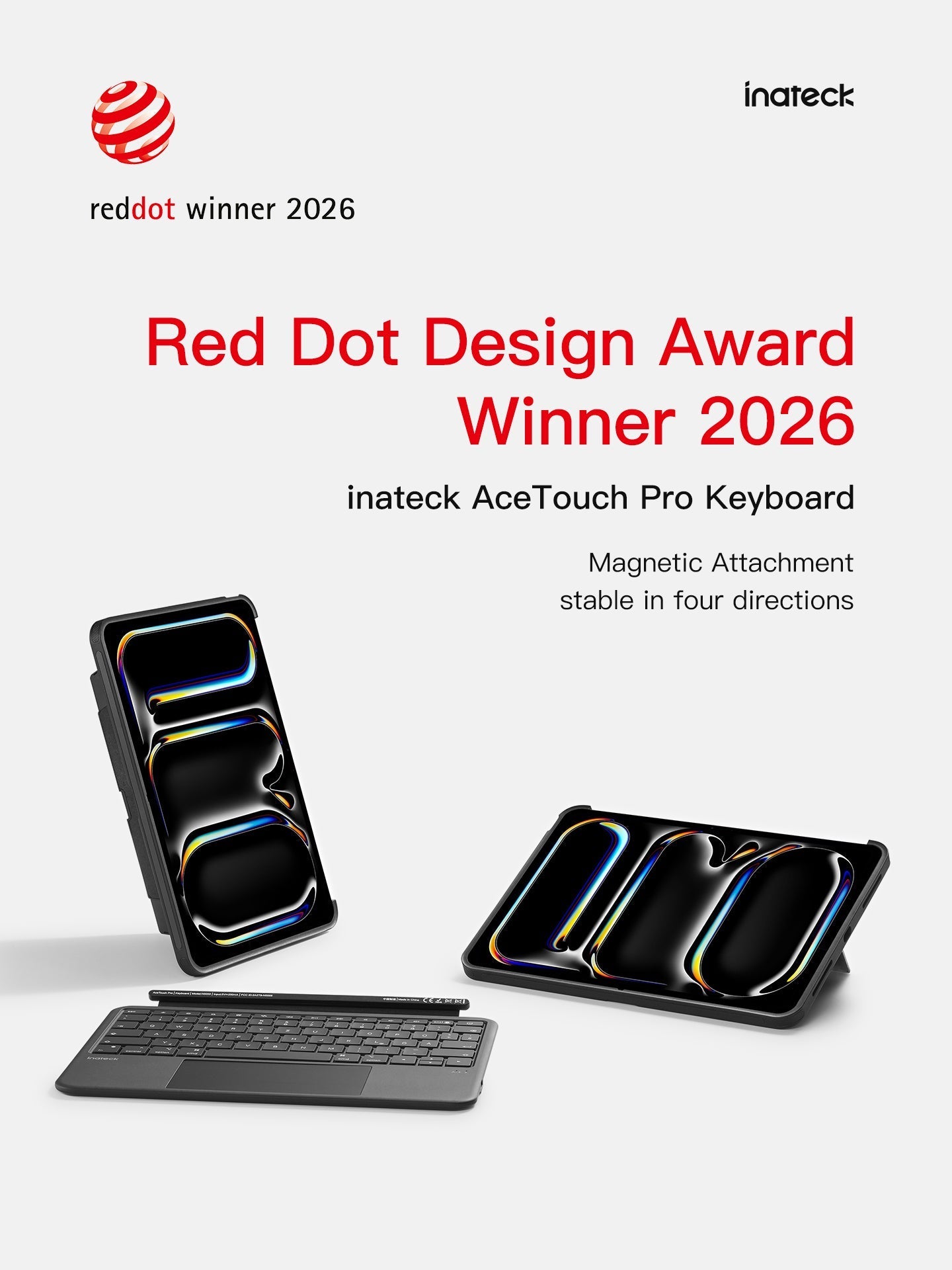 🏆 inateck AceTouch Pro Wins Red Dot Design Award 2026 – A New