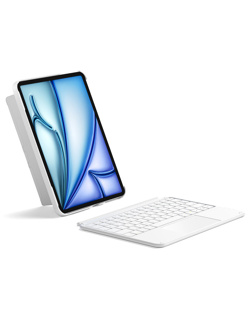 Detachable Keyboard for iPad Air 11" M3/M2 (2025/2024), iPad Air 6/5/4, iPad Pro 11" 4/3/2/1, iPad 11" (A16 2025), iPad 10, KB04122