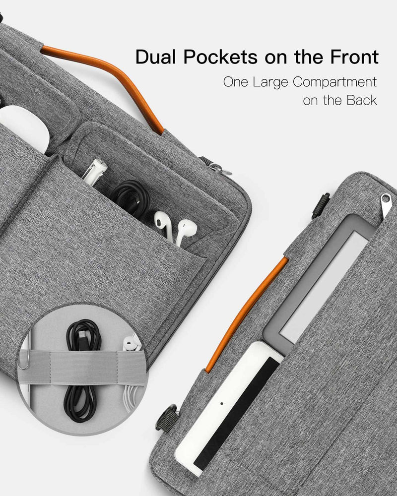 EdgeKeeper 360° Protective 14 Inch Laptop Shoulder Bag LB03008/K5