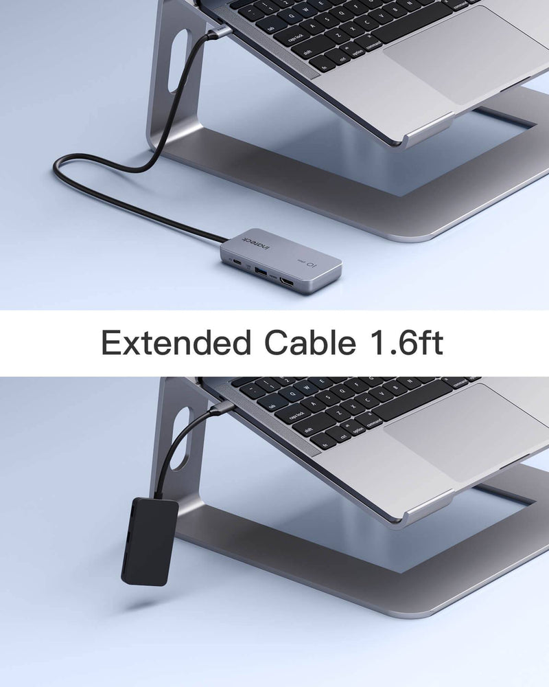 7-in-1 USB 3.2 Gen 2 Hub with HDMI Port, SD/TF Card Slot, HB2027
