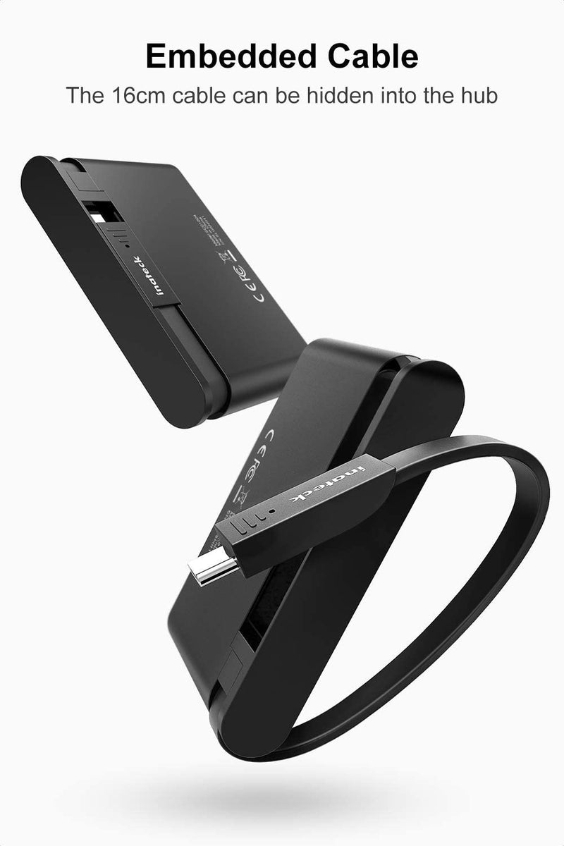 Inateck 3-in-1 USB-C Hub with 100W USB C PD Port, SC01005