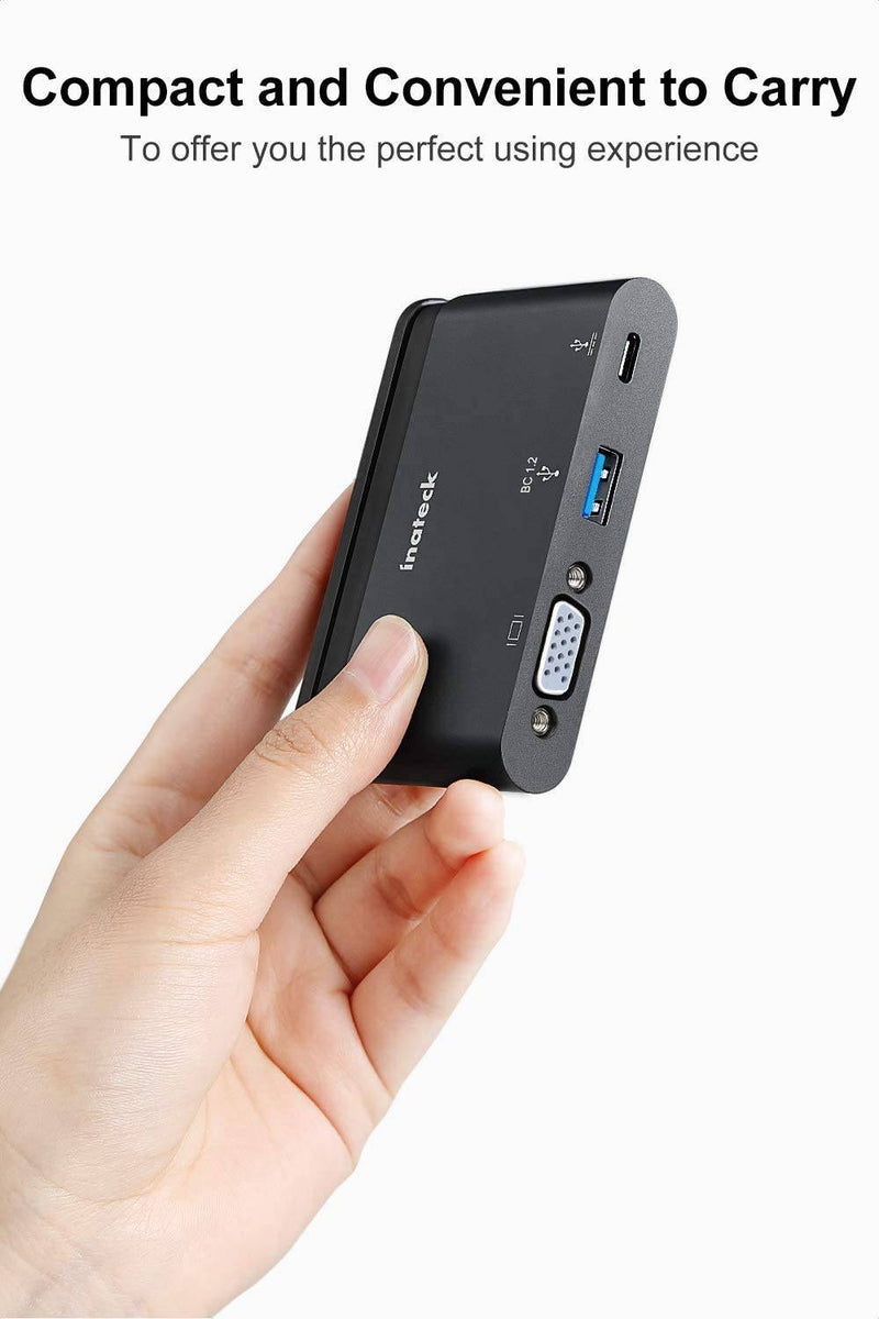 Inateck 3-in-1 USB-C Hub with 100W USB C PD Port, SC01005