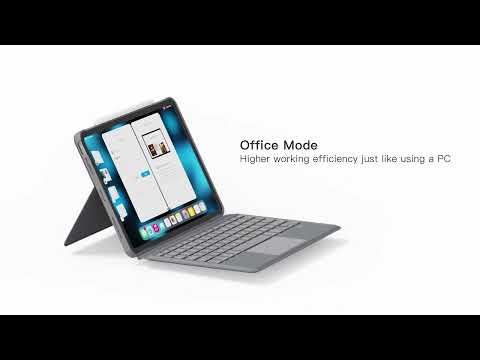 Detachable Keyboard for iPad Air 11" M3/M2 (2025/2024), iPad Air 7/6/5/4, iPad Pro 11" 4/3/2/1, KB04111