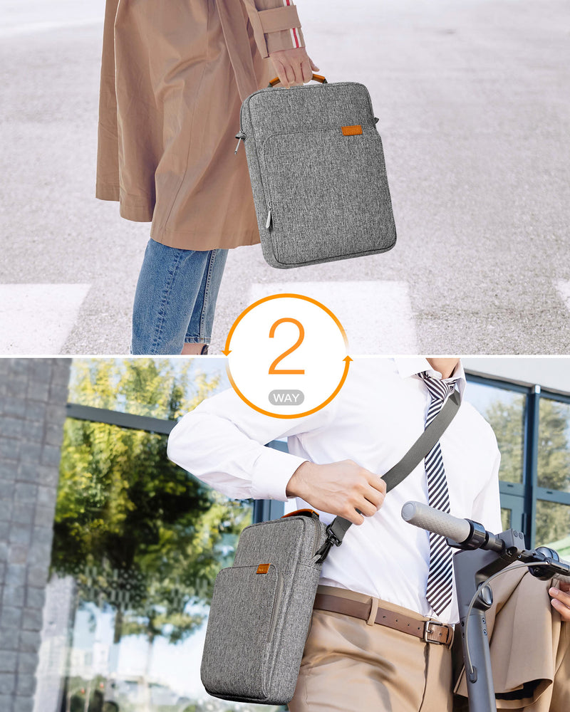 EdgeKeeper 360° Protective 10.2-12.9 Inch Tablet Shoulder Bags LB03006/K3 - Inateck Official