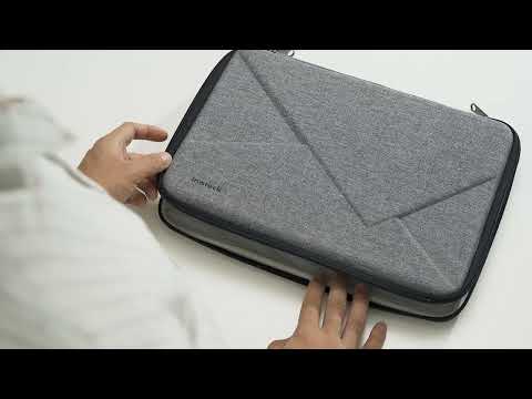 12.3-13 Inch Ultrathin Hard Shell Laptop Sleeve LB01007-13S, Gray