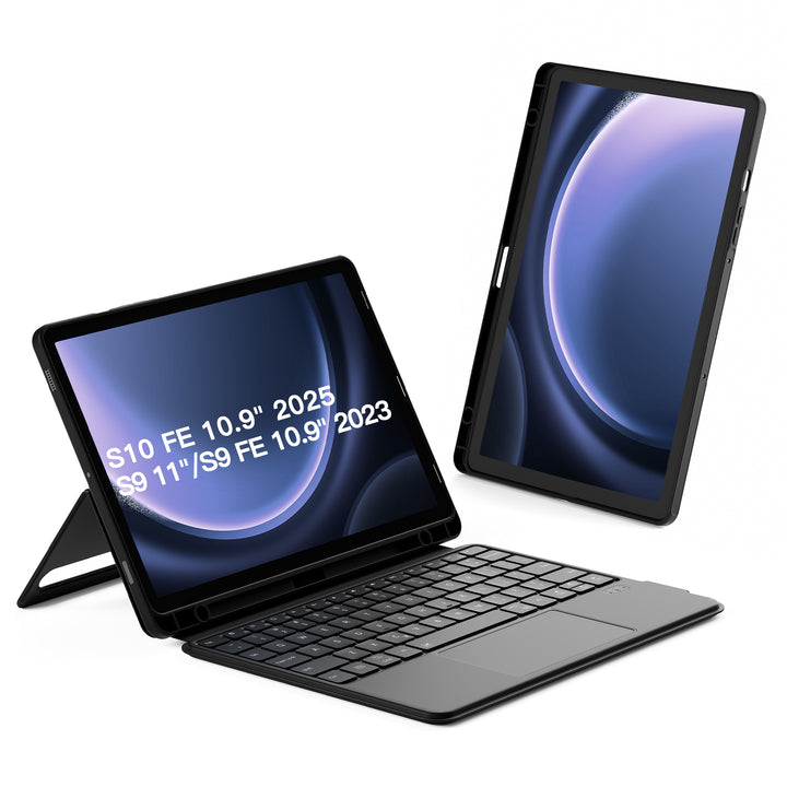 Magnetic Detachable Bluetooth Keyboard for Samsung Galaxy Tab S10 Lite/S10 FE/S9 FE 10.9"/S9 11",  N0064