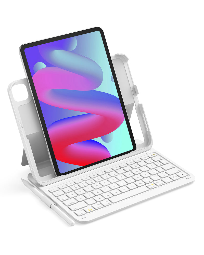 Super-Light Keyboard for iPad 11" (A16 2025), iPad 10, iPad Air 11" M3/M2 (2025/2024), iPad Air 7/6/5/4, iPad Pro 11" 4/3/2/1, BK2007