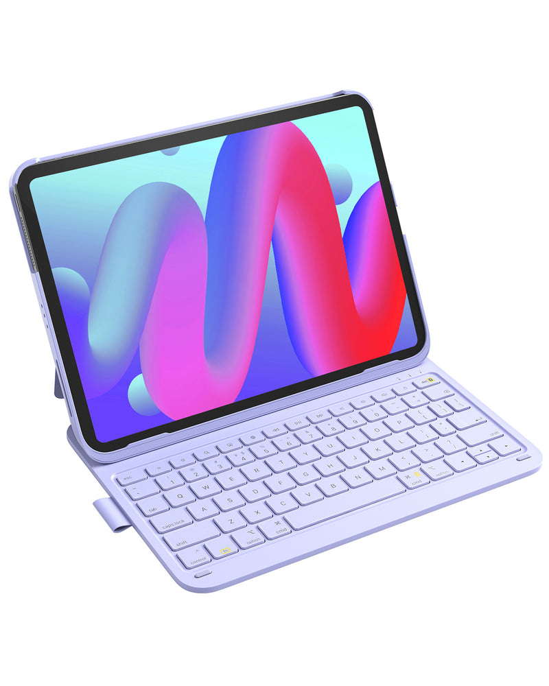 Super-Light Keyboard for iPad 11" (A16 2025), iPad 10, iPad Air 11" M3/M2 (2025/2024), iPad Air 7/6/5/4, iPad Pro 11" 4/3/2/1, BK2007