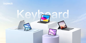 Super-Light Keyboard for iPad Air 6 11 inch, iPad Air 5/4 10.9 inch, iPad 10th, iPad Pro 11 4/3/2/1, BK2007