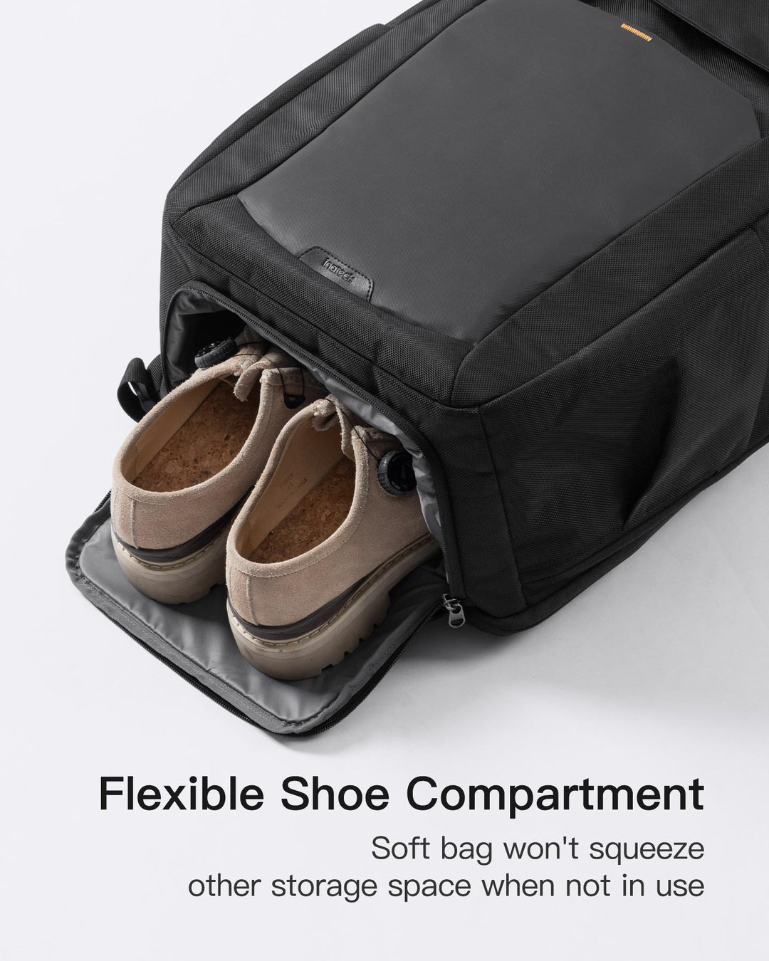 Shoe Compartment Backpack With Storage Compartments Shoe Storage