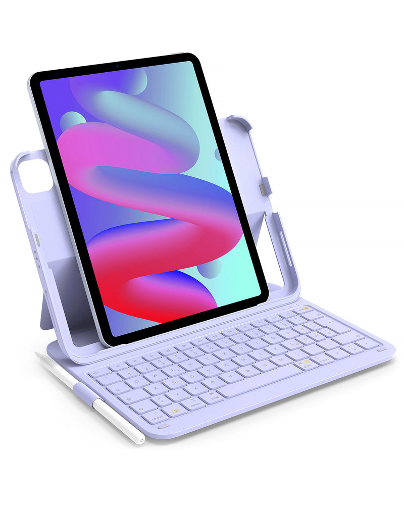 Super-Light Keyboard for iPad Air 6 11 inch, iPad Air 5/4 10.9 inch, iPad 10th, iPad Pro 11 4/3/2/1, BK2007