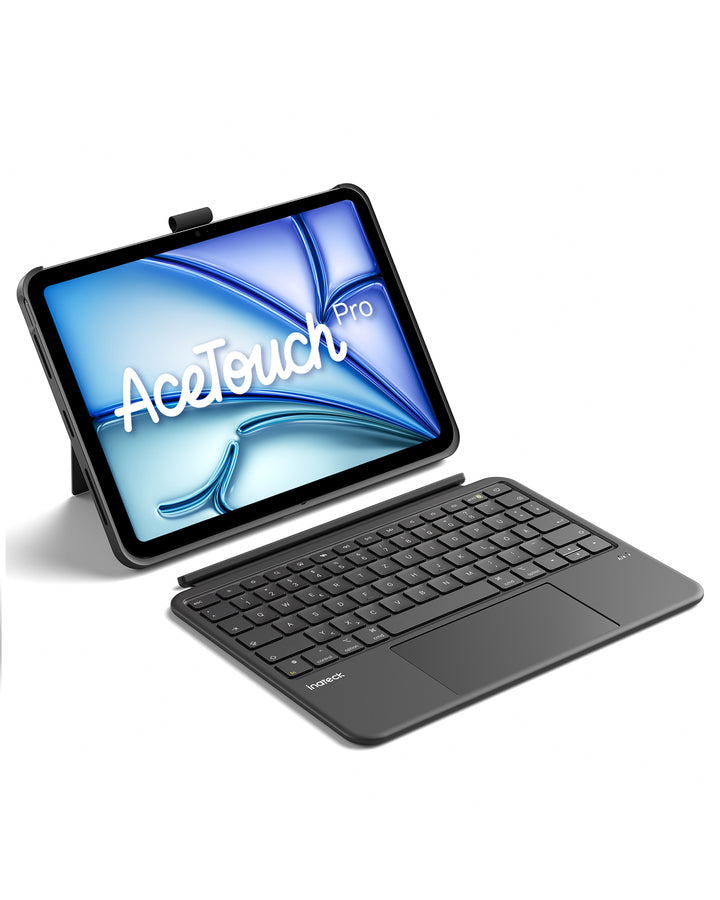 Inateck Detachable AceTouch Protective Keyboard Case for iPad Air 11-inch (M4 2026/M3 2025/M2 2024); iPad Pro 11/Air 5th/4th, QWERTY, KB403-11 | Red Dot Award 2026
