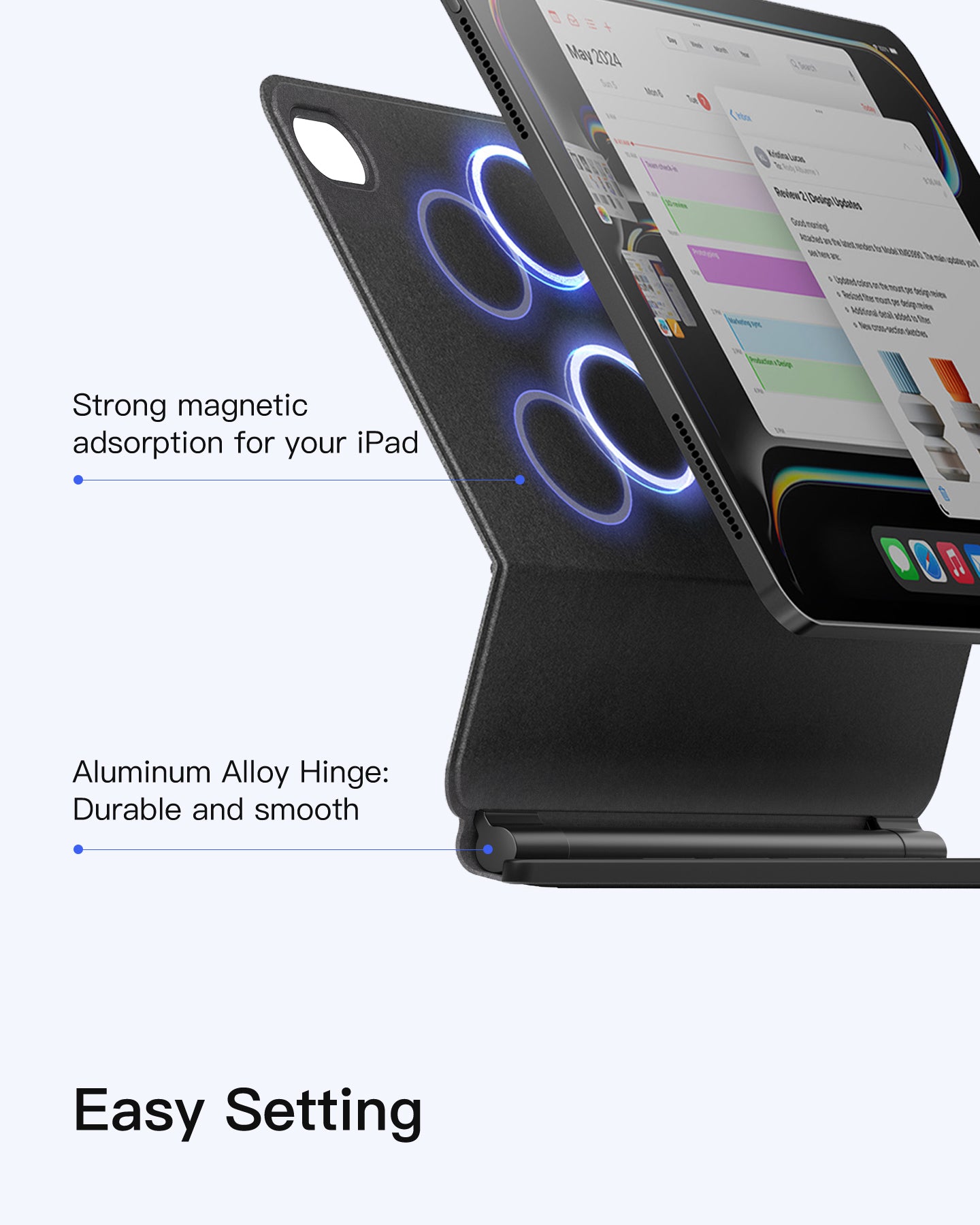 Inateck NeoMagic Magnetic Keyboard Case for iPad 10th Generation