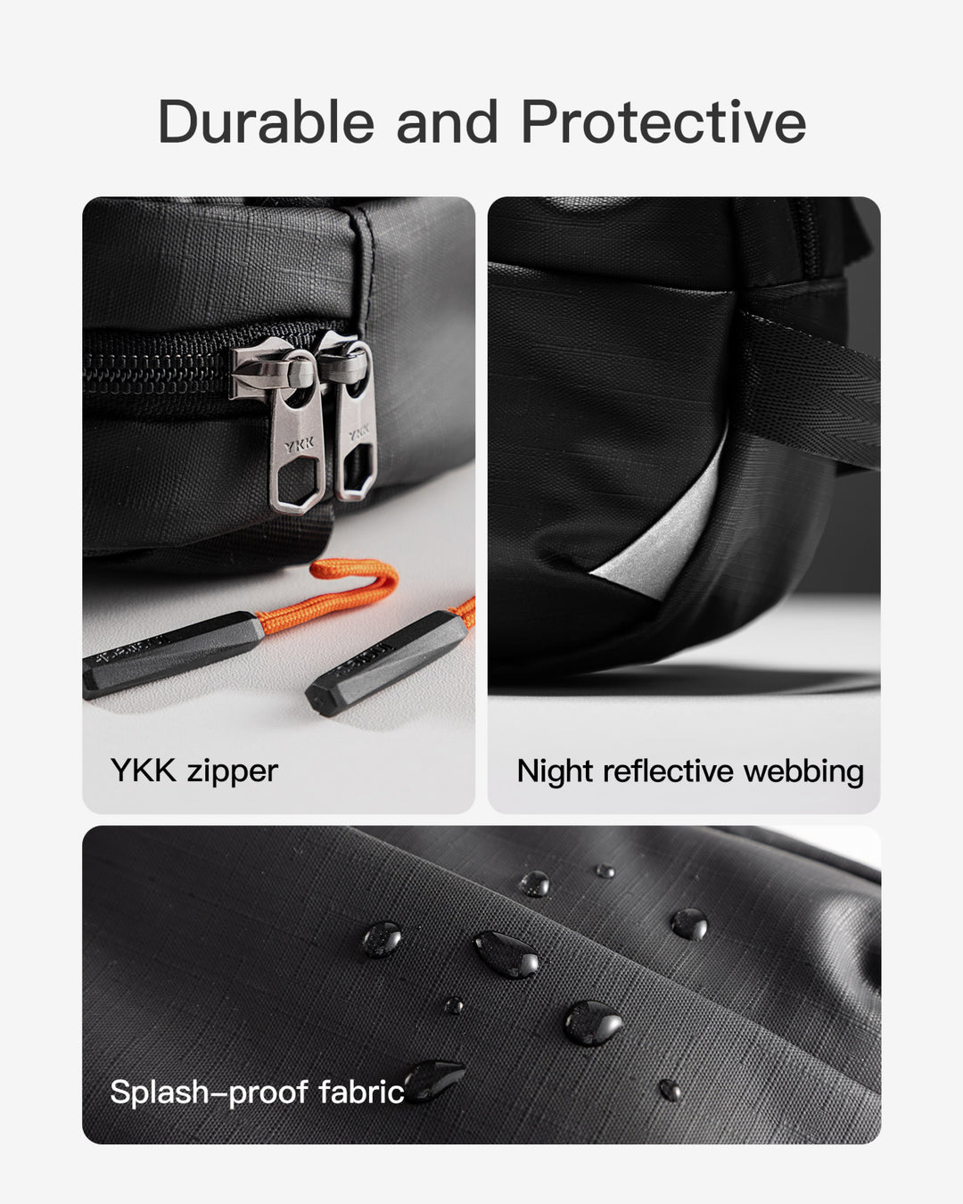 Inateck Sling Bag X-Mini, with RFID Blocking, Water-resistant, for Women and Men, FB01002