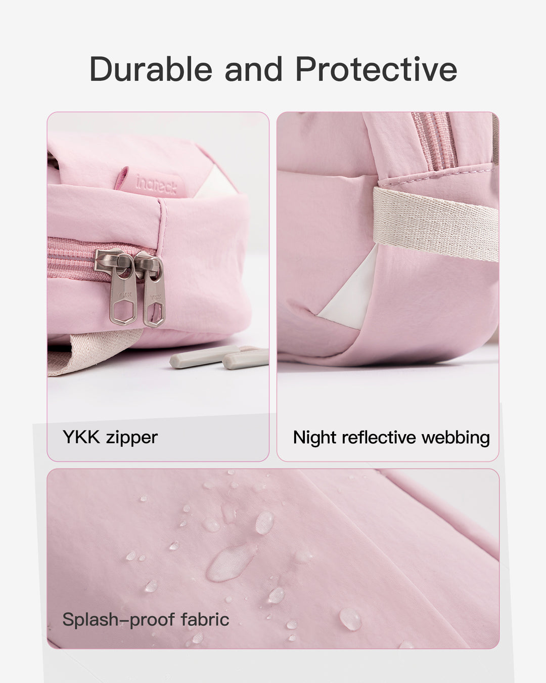 Inateck Sling Bag X-Mini, with RFID Blocking, Water-resistant, for Women and Men, FB01002