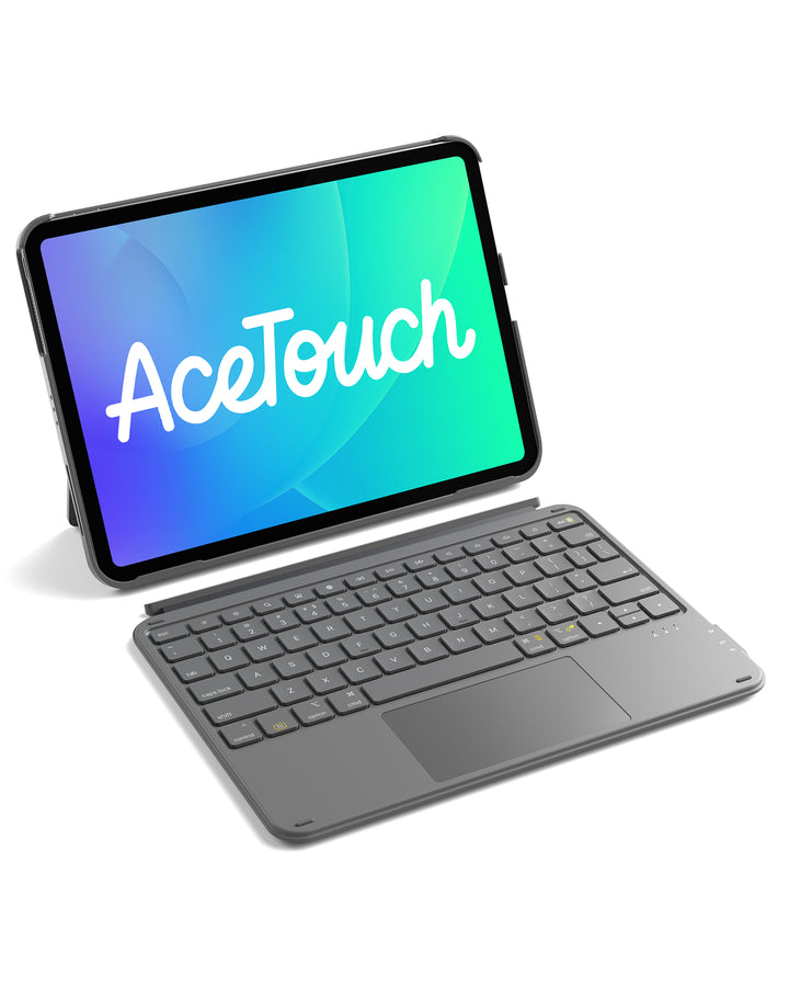 Inateck Ultralight Keyboard for iPad (A16) 11th/10th Gen 2022 (11/10.9 inch), Air 11" M4 2026/M3/M2, Air 5/4th, Pro 11 4/3/2/1th, KB04122