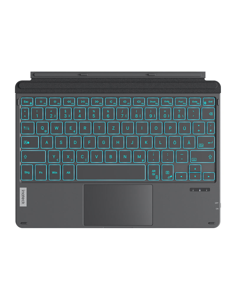 Bluetooth 5.3 Keyboard, Compatible with Surface Go 4 (2023), Surface Go 3/2/1 Gen,KB02028 Gray