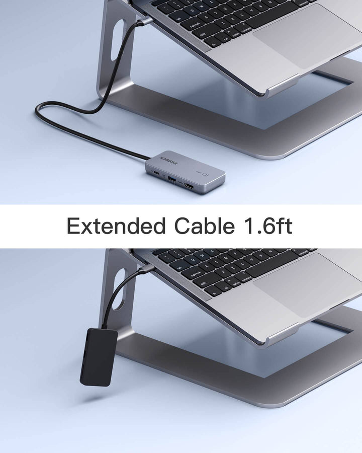Inateck 7-in-1 USB 3.2 Gen 2 Hub with HDMI Port, SD/TF Card Slot, HB2027