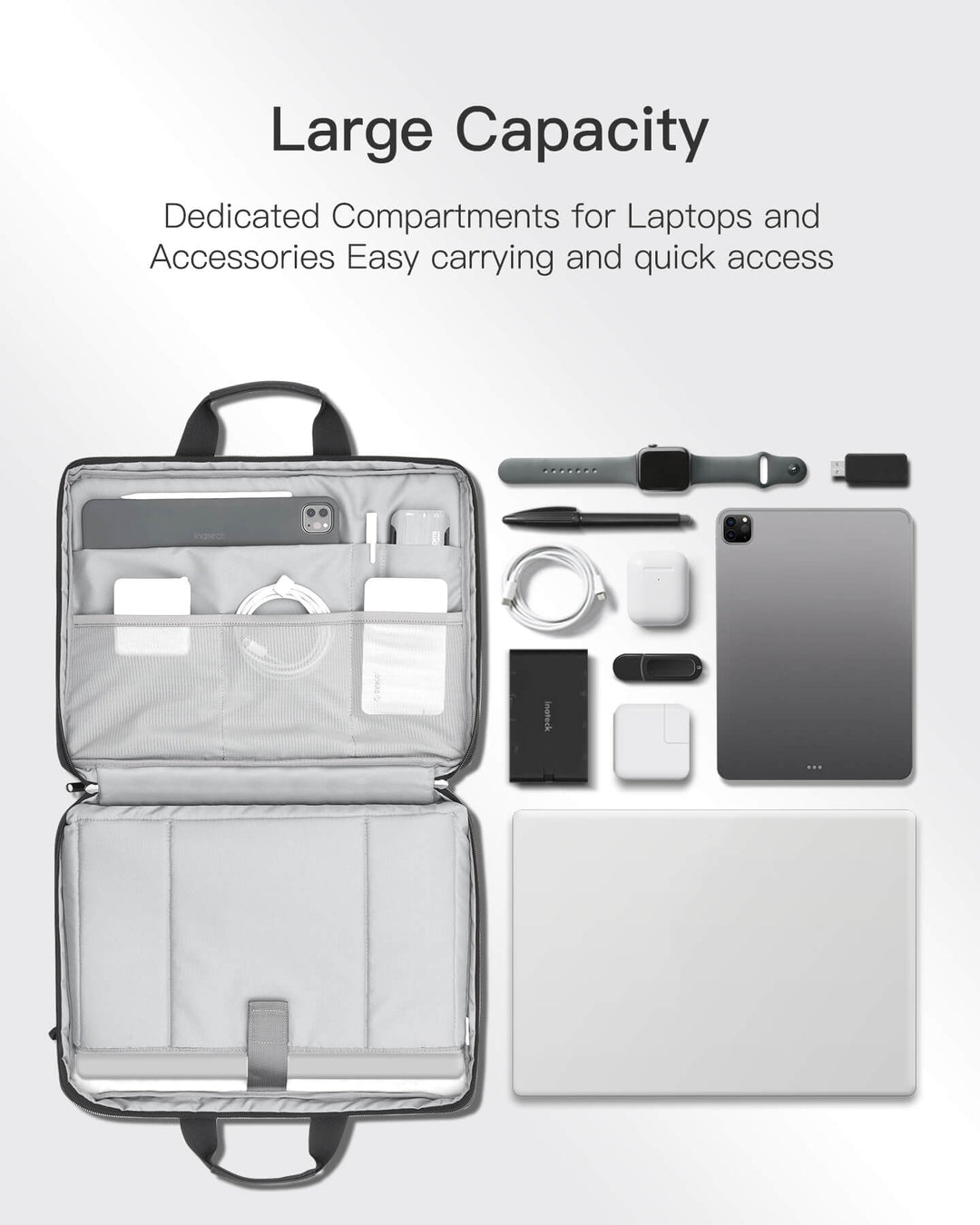 Inateck 15.6 Inch Laptop Carrying Case LB03010-15_black