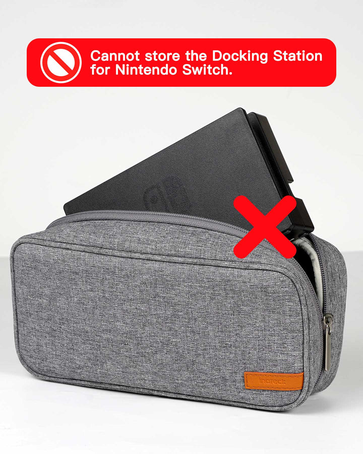 Inateck 360° Protective Storage Organizer Carrying Case for Nintendo Switch, AB03003
