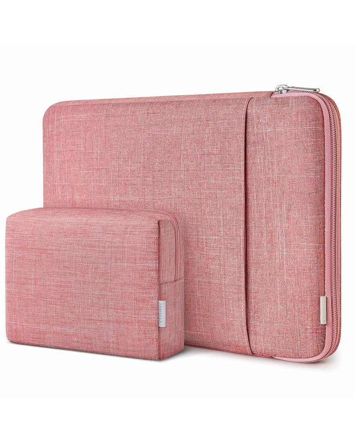 Inateck EdgeKeeper 360° Protective 12-16 Inch Laptop Sleeve, Compatible with MacBook 2018-2025, LB01006 Red 12.3-13 Inch