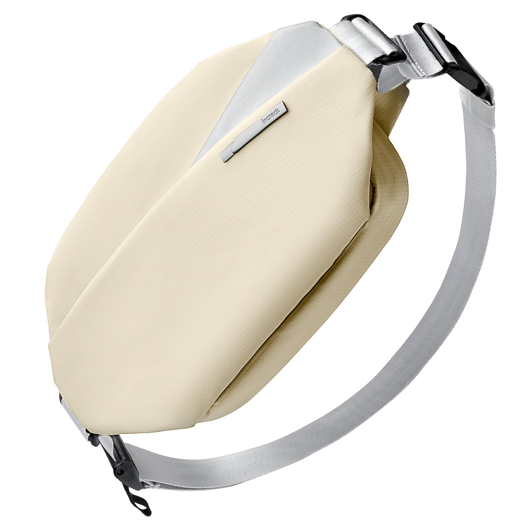 Inateck Stylish Sling Bag Crossbody Chest Bag with Spacious Orderly Storage, LB03014 beige