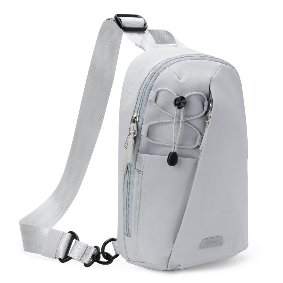 Inateck Sling Bag with RFID Blocking, Spacious Crossbody Shoulder Chest Everyday Carry Bag, Water-resistant, FB01003 Gray