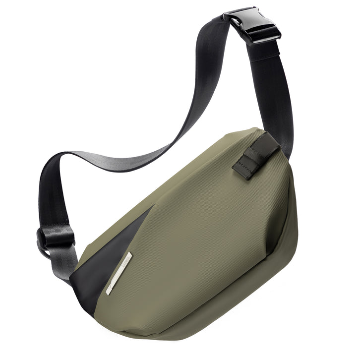 Inateck Lightweight Crossbody Bag with Quick-adjust Strap, Splash-resistant, FB01001 black olive