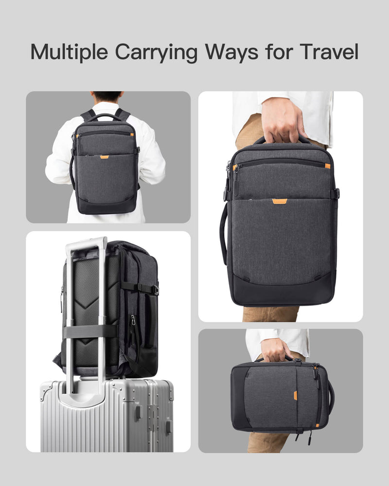 20-46.2L Expandable Splash-resistant Carry On Travel Backpack, BP03006