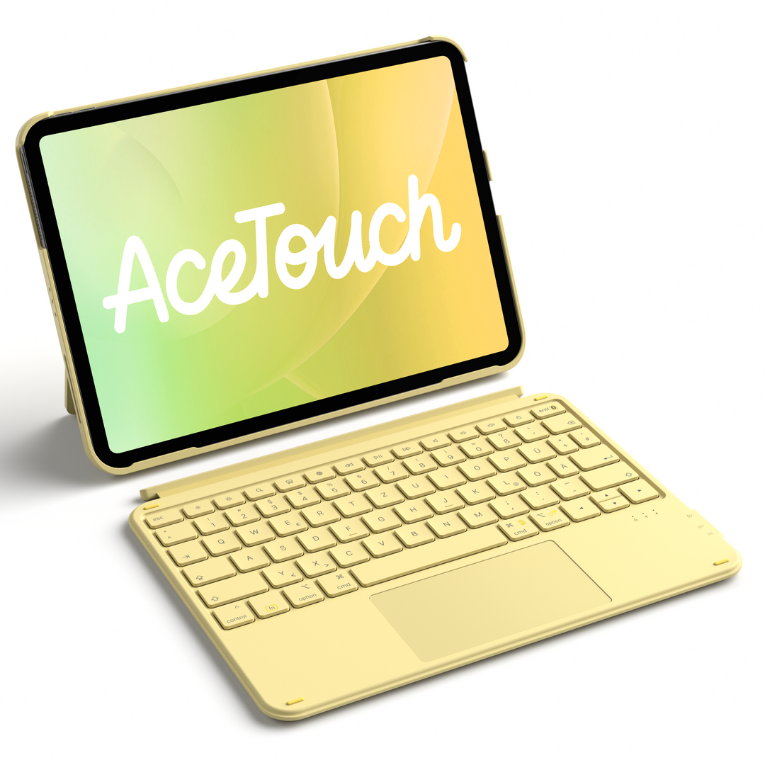 Inateck Ultralight Keyboard for iPad (A16) 11th/10th Gen 2022 (11/10.9 inch), Air 11" M4 2026/M3/M2, Air 5/4th, Pro 11 4/3/2/1th, KB04122