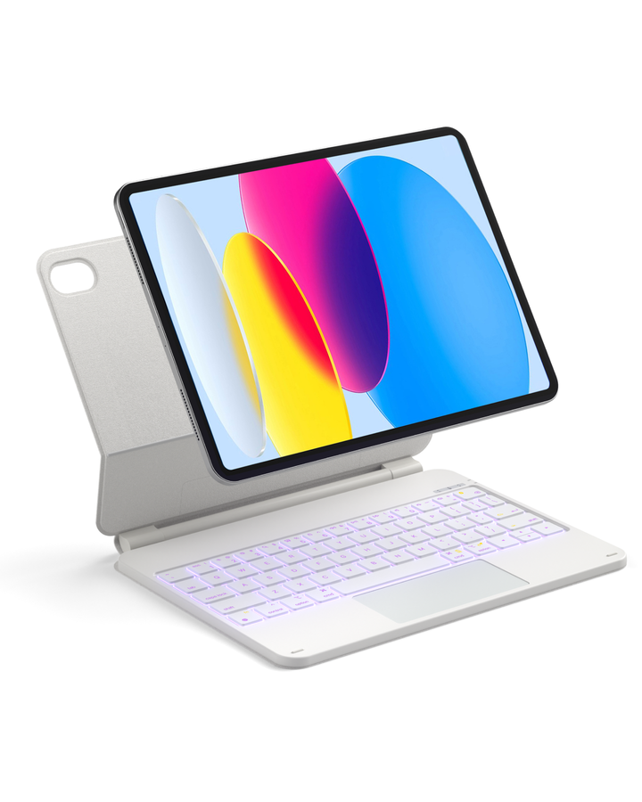 Inateck NeoMagic Magnetic Keyboard Case for iPad 10th Generation 10.9 inch/11th Generation 2025 A16 11 inch, KB09119-10