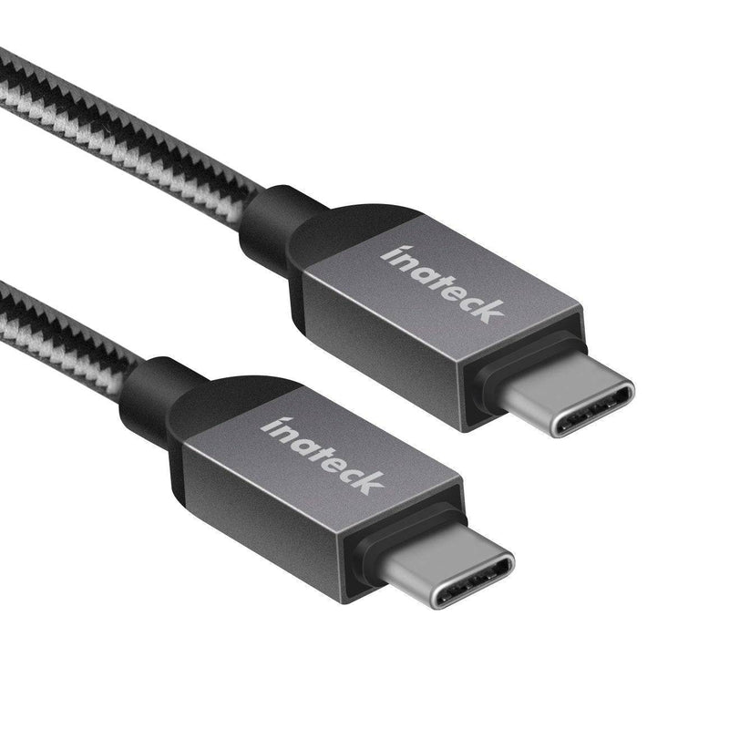 Inateck USB C to USB C Gen 2 Type C Cable with E-marker Chip, CC1001 Dark Gray