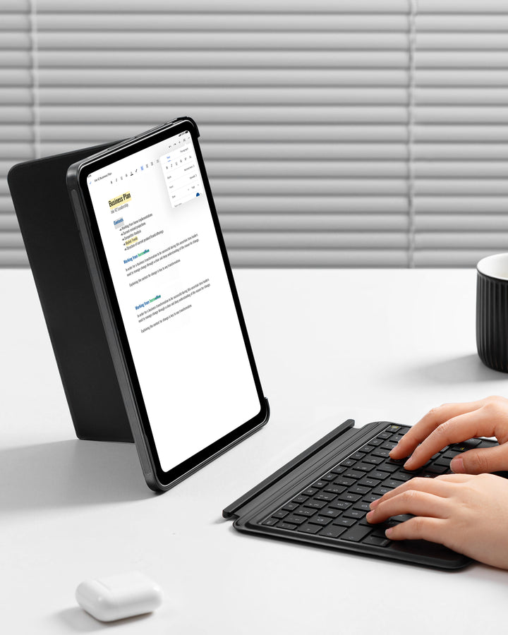 Inateck 11" Detachable Keyboard for iPad Pro 4/3/2/1 &amp; iPad Air 5/4, KB04111
