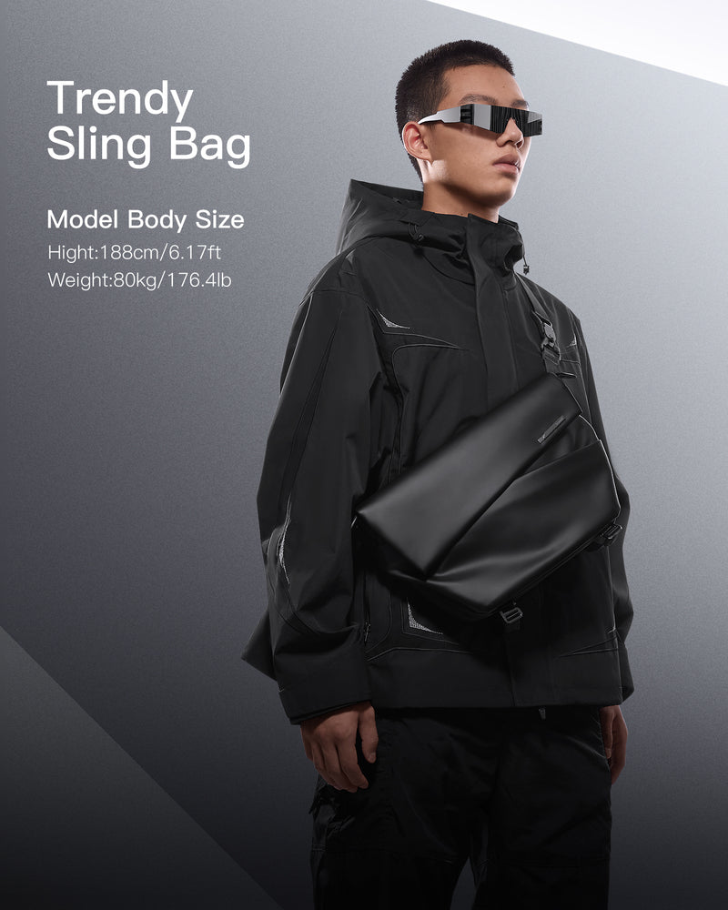 Crossbody Bag With Adjustable Shoulder Strap, Waterproof Multipurpose, LB03011
