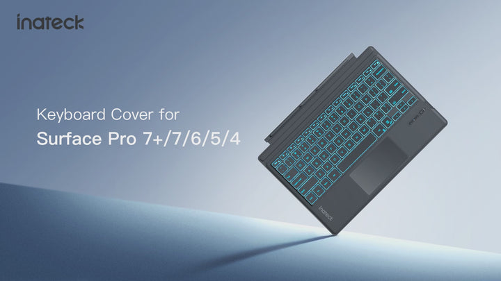AI Bluetooth 5.3 Keyboard, For Surface Pro 7/7+/6/5/4, KB02027