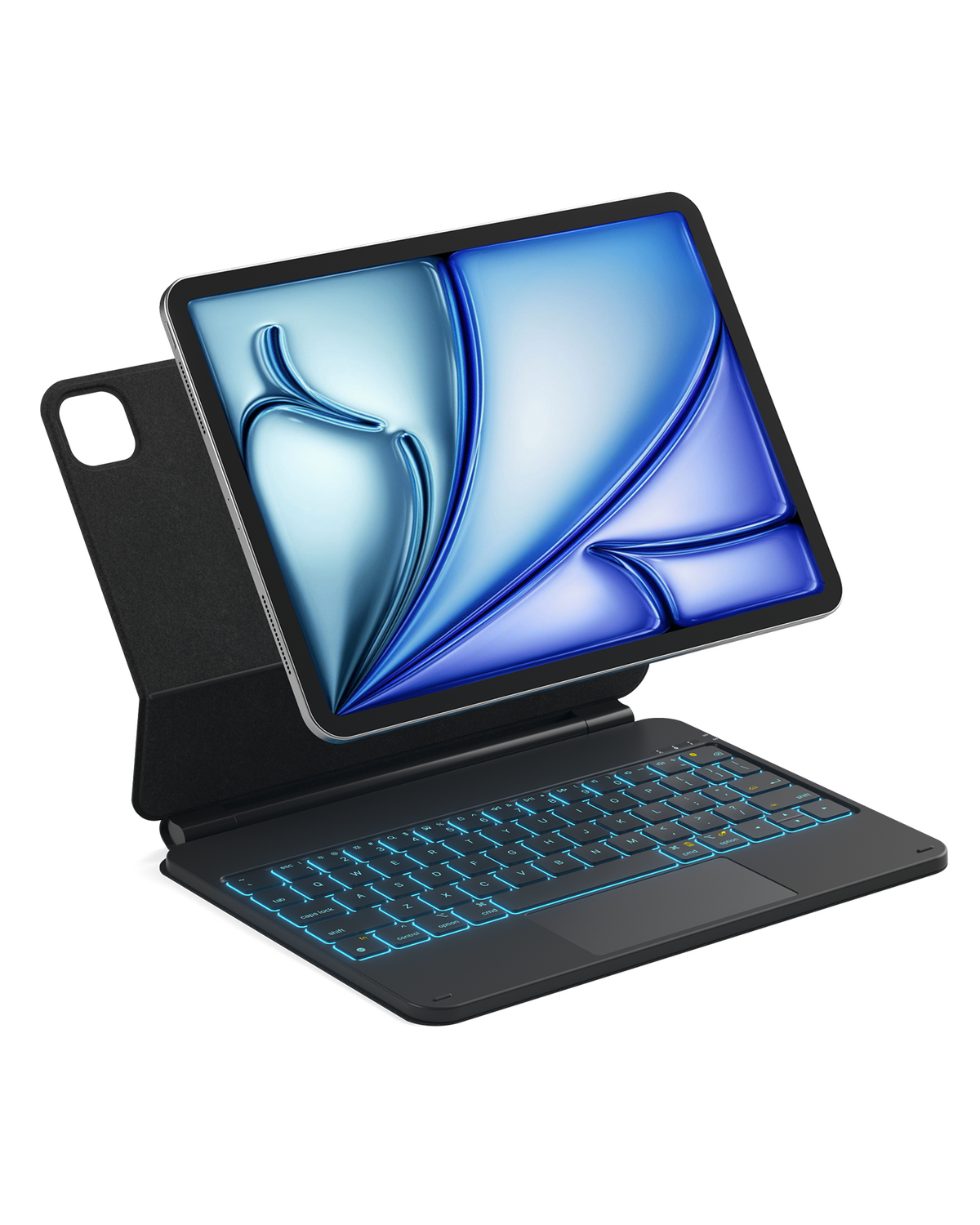 Inateck Magnetic Keyboard Case for Air 11 inch (M4 2026/2025 M3/2024 M2), Easy-Set Keyboard for Air 5/4 Gen, iPad Pro 11