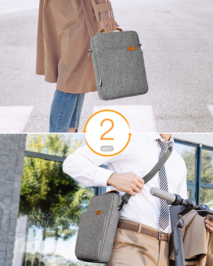 EdgeKeeper 360° Protective 10.2-12.9 Inch Tablet Shoulder Bags LB03006/K3 - Inateck Official