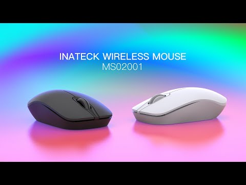 Wireless 2.4G Slim Noiseless Mouse For Notebook, PC, Laptop, MacBook, MS02001